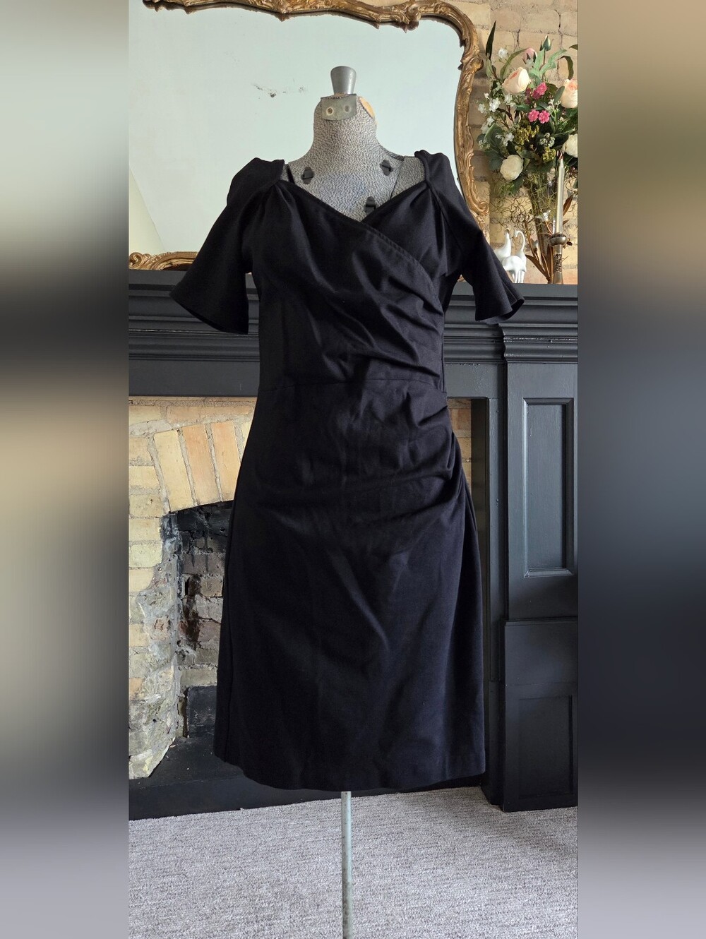 Stop Staring Sheba Wiggle Pin up 50's Vintage Style Glam Dress Size XL